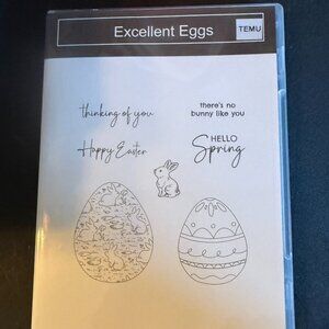 Temu Stamps and Dies Excellent Eggs